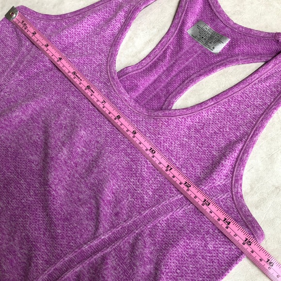 Athleta Woman’s Tennis Workout Activity Seamless Purple Tank Size S - Picture 10 of 11